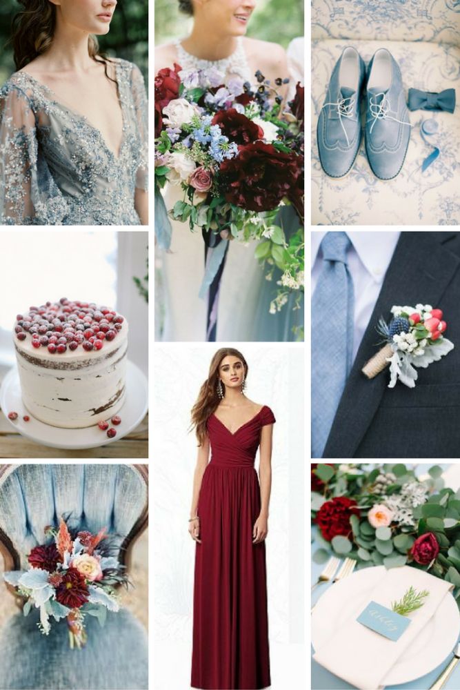 a collage of photos with different types of wedding flowers and shoes on them, including bride's dress