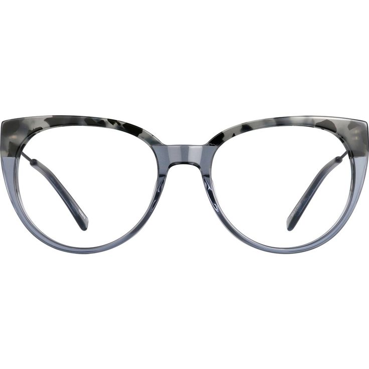 These sexy round glasses will take your everyday look up a notch. The narrow eyeglasses features a hand-polished acetate eyeglasses front with a tortoiseshell pattern on the brow. The brushed metal temple arms feature acetate temple tips for added comfort. It is available in charcoal and clear. | Zenni Women's Cat-Eye Prescription Eyeglasses Gray Tortoise Shell Mixed Stylish Glasses For Women, Artsy Vibe, Round Eyeglasses Frames, Diamond Face Shape, Eye Prescription, Rim Design, Diamond Face, Zenni Optical, Round Glasses