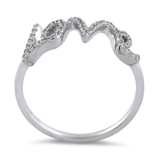 Top of ring height: 6.4mm

Top of ring width: 17.8mm

Band width: 1.6mm

Shank width: 1.6mm



Stone material: clear cubic zirconia

Stone shape: round

Total number of CZ stones: 41

Stone setting: surface prong setting



Metal: 925 sterling silver

Plating: rhodium plated

Finish: high polish Sterling Silver Promise Rings With Pave Setting, Cubic Zirconia Rings With Rhinestones For Anniversary, Anniversary Rings With Cubic Zirconia And Rhinestones, Dazzling Diamond Ring With Rhinestones, Dazzling Rhinestone Rings, Fine Jewelry Promise Ring With Rhinestones, Anniversary Rings With Diamond White Rhinestones, Anniversary Rings In Diamond White With Rhinestones, White Gold Diamond Crystal Ring With Rhinestones