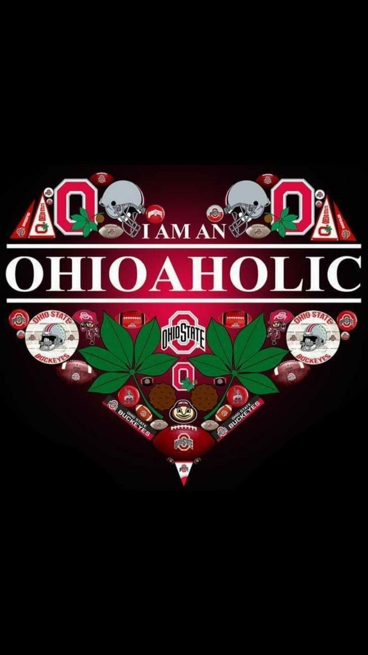 the logo for the college football team is shown in red and white with green leaves