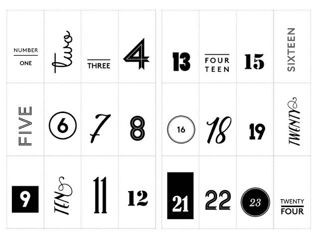 numbers and symbols are arranged in the shape of squares, which appear to be numbered