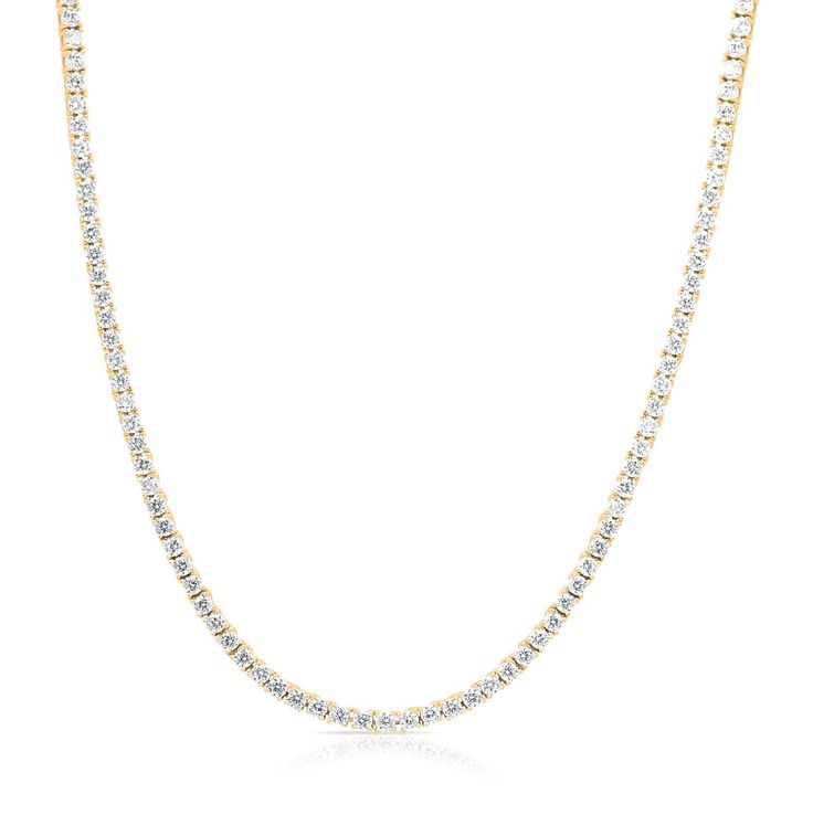 New and improved! Classic tennis necklace sits perfectly at your collar. 14k gold plated brass cubic zirconia stone 15.5 inches Questions about Shipping & Returns? Elizabeth Stone, Crescent Necklace, Necklaces Gold, Tennis Necklace, Everyday Necklace, Green Necklace, Coin Necklace, Coin Pendant, Drop Necklace