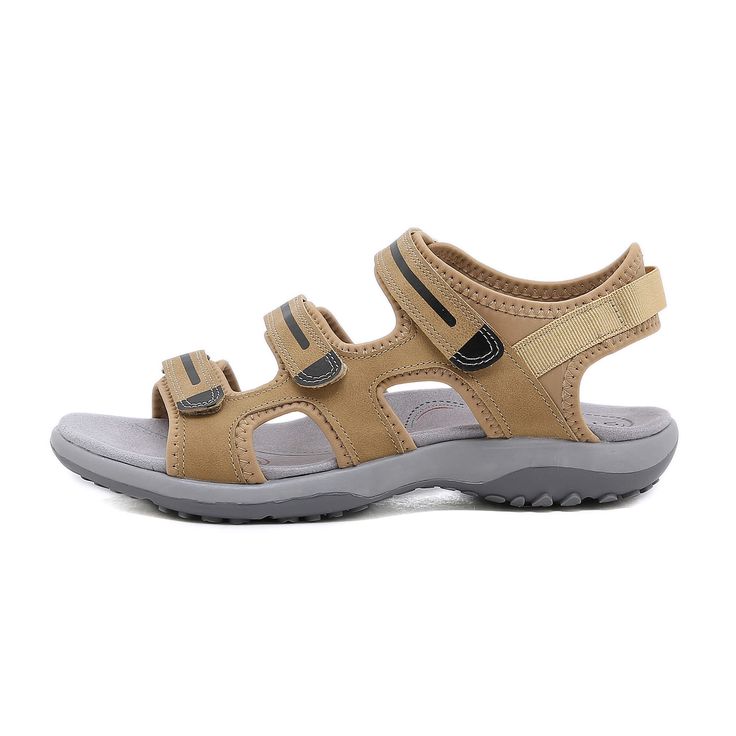 Introducing the Siketu Tri-Strap Comfy Sandal, perfect for all your hiking and leisure outdoor activities. With three sturdy straps, these sandals provide maximum support and comfort for your feet, allowing you to fully enjoy your outdoor adventures. Say goodbye to discomfort and hello to a new level of relaxation with Siketu sandal. 0.78'' heel Adjustable velcro straps Nylon upper Synthetic Arch support footbed™ Cushioned Insole™ Anti-skid rubber sole Reindeer Headband, Comfy Sandals, Daily Dress, Dress Jewelry, Velcro Straps, Say Goodbye, Outdoor Adventures, Accessories Necklace, Arch Support