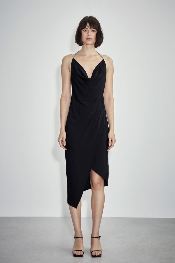 Modern Tailoring, Empower Women, Women Empowerment, Slip Dress, Little Black Dress, Black Dress, Midi Dress, Slip On, Key