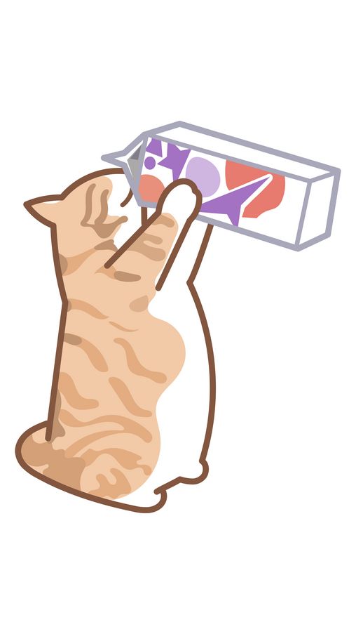 a cat is holding a toothbrush in it's mouth and has its paw on the tube