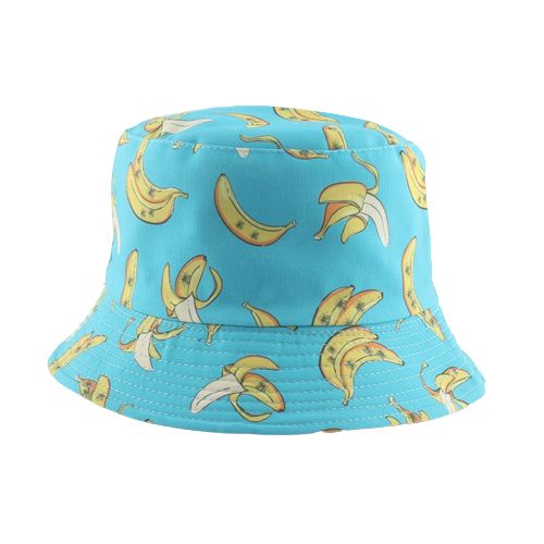 Our vibrant Banana Bucket Hat, a must-have accessory for the summer season! This stylish hat features a playful banana pattern that adds a touch of fun to any outfit. Crafted from high-quality materials, our Banana Bucket Hat offers both comfort and durability. The wide brim provides excellent sun protection, shielding your face and neck from harmful UV rays. Whether you're lounging by the pool, strolling along the beach, or exploring new destinations, this hat is designed to keep you cool and s