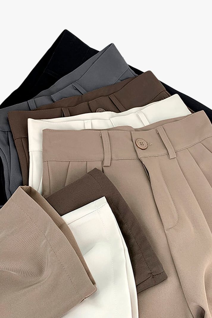 Light Academia Pants, Customize Character, Brown Cotton Pants, Dark Academia Jewelry, Aesthetic Pants, Wednesday Addams Dress, Classy Pants, Minimalist Wardrobe Essentials, Korean Pants