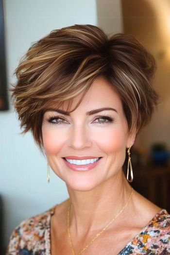 Short Haircuts With Bangs And Layers, Layered Pixie Cut, Short Wavy Haircuts, Pixie Haircut For Thick Hair, Short Shaved Hairstyles, Short Haircut Styles, Short Choppy Hair, Short Hairstyles For Thick Hair, Hair Advice