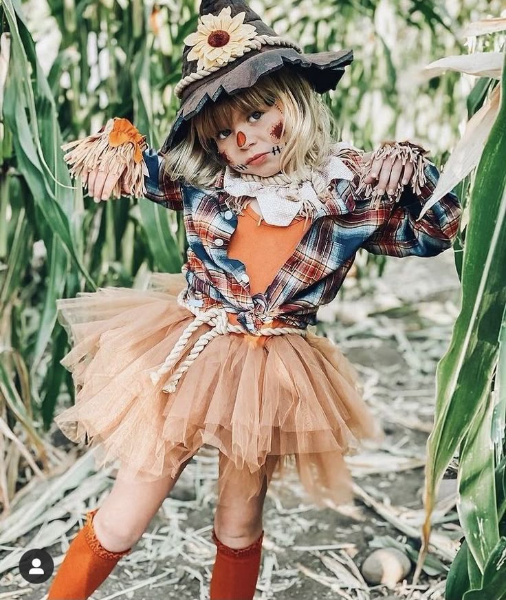 Easy Diy Scarecrow, Kids Scarecrow Costume, Scary Scarecrow Costume, Scarecrow Costumes, Costumes For Toddlers, Diy Scarecrow Costume, Décoration Table Halloween, Pompon Diy, Diy Scarecrow