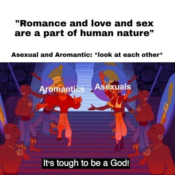 Ace Memes Hilarious, Aroace Funny, Aroace Quotes, Aroace Humor, Lgbtq Things, Asexual Humor, Lgbtq Stuff, Aro Ace, Lgbtq Quotes