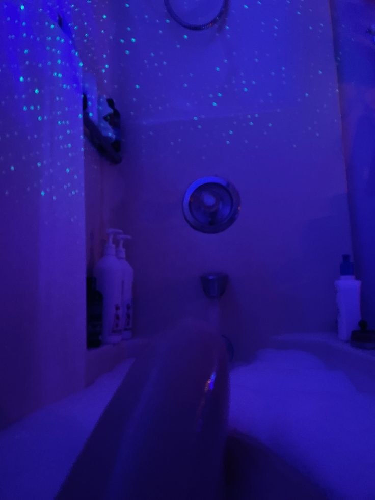 aesthetic bath Bathroom Projector, Skyrise Apartment, Bath Vibes, Building Apartment, Bedroom Stuff, Galaxy Projector, Light Projector, Bathroom Aesthetic, Wallpaper Girly