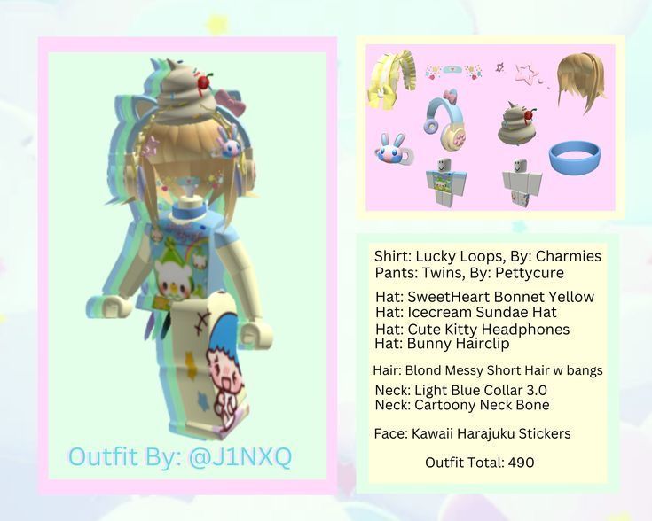 an image of a cartoon character with many different things in the background, including clothes and accessories