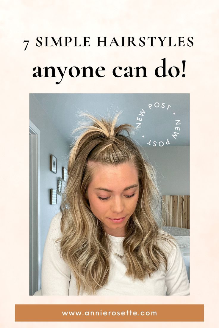 easy hairstyles for medium length hair Super Simple Hairstyles, Should Length Hair Styles, Fine Hair Bangs, Easy Hair Up, Half Bun Hairstyles, Easy Wedding Guest Hairstyles, Easy Updos For Long Hair, Half Up Half Down Hairstyle, Down Hairstyle