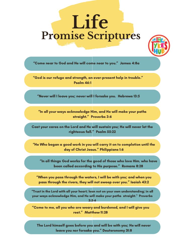 an image of the bible's words and phrases for life, which are written in different