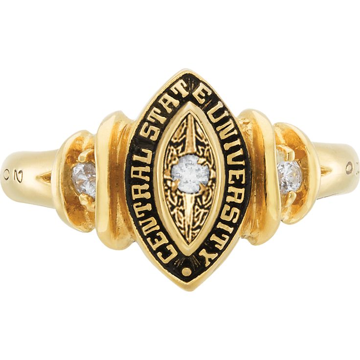 Hold on to the memories accomplishments and skills you learned during your time at university with this fashionable ring. The gorgeous marquise-shaped stone is surrounded by the university name flanked by cubic zirconia accent stones inside shoulders that draw the eye. The sides can contain your degree letters graduation year date or be left completely untouched and an engraving on the inside adds a personal message. Graduation Ring Antique, Jostens Class Rings, Dissertation Motivation, Hold On To The Memories, Salisbury University, Regis University, Bucknell University, High School Rings, Kutztown University