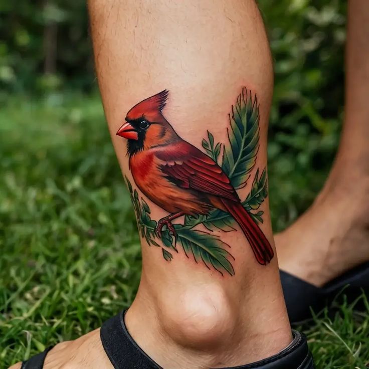 Small Cardinal Tattoos For Women, Cardinal Tattoos For Women, Cardinal Tattoo Memorial, Small Cardinal Tattoo, Powerful Tattoo, Cardinal Tattoo, Love Symbol Tattoos, Cardinal Tattoos, Tattoos Meaning