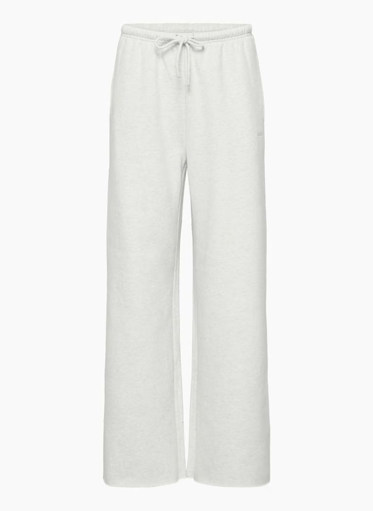 COZY FLEECE MEGA FLUTTER™ SWEATPANT | Aritzia Aritzia Sweatpants, Uzun Boy, School Clothes, 2024 Christmas, Fleece Sweatpants, Back To School Shopping, Stockholm Fashion, Poplin Dress, Pinterest Closet