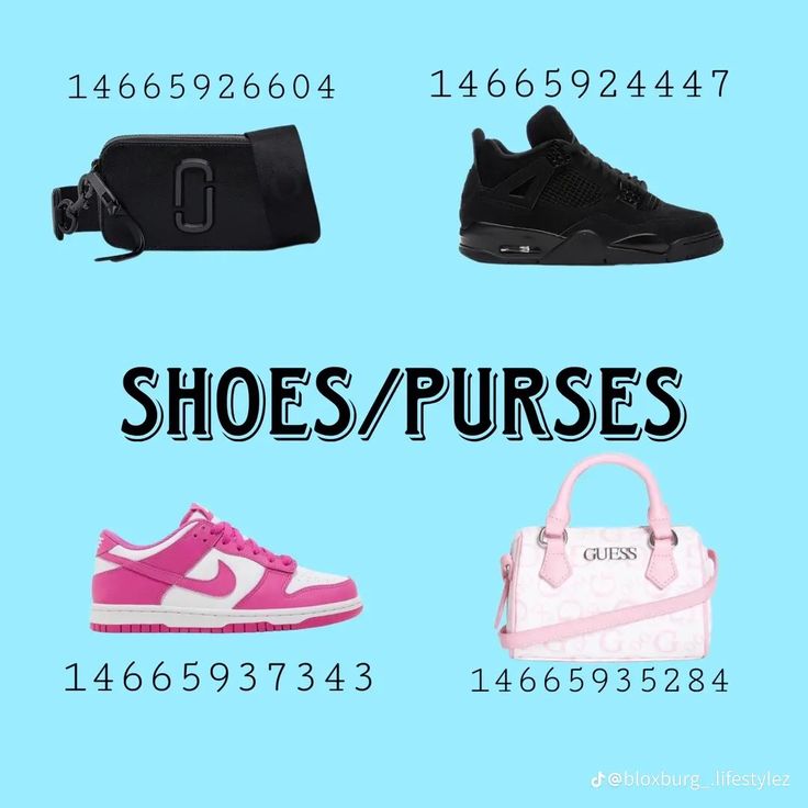 shoes / purses are the most important items for women