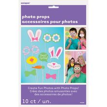 an image of easter photo booth props