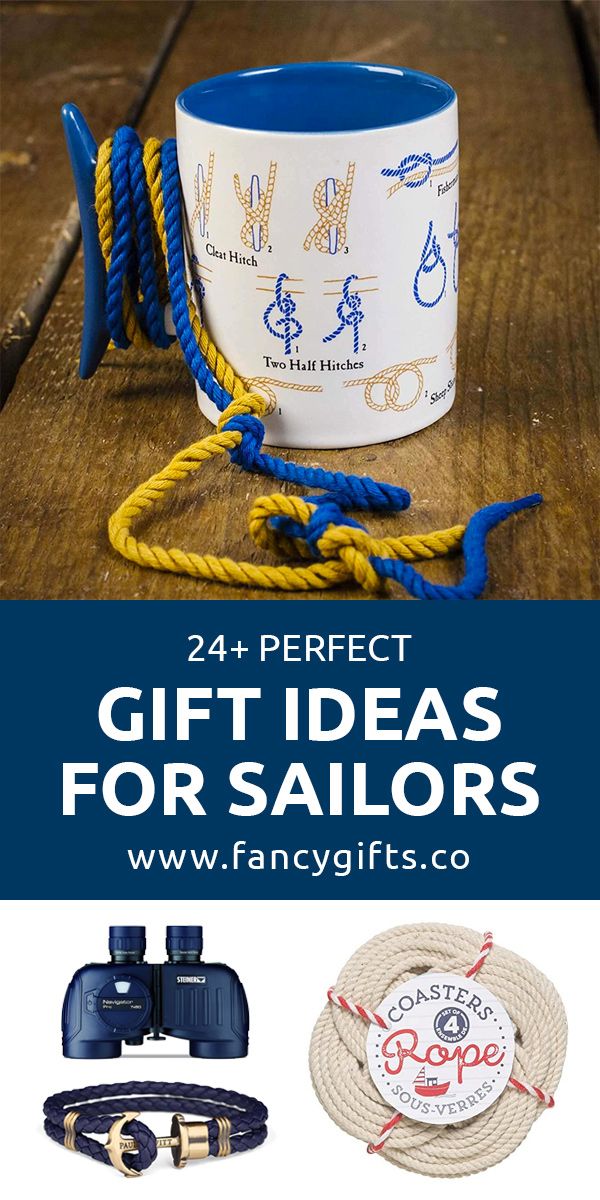 the gift ideas for sailor's day are perfect