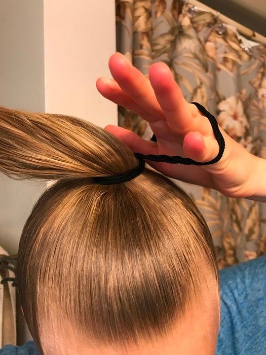 Easy Dance Bun Hairstyles, Dance Buns For Long Hair, Quick Ballet Bun, Cinderella Bun Tutorial, How To Do A Bun For Ballet, How To Make A Ballerina Bun, Perfect Ballerina Bun, High Ballerina Bun, Ballet Bun With Braid