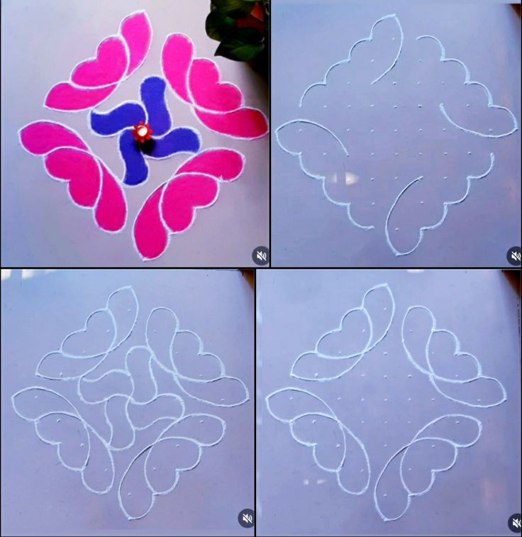 11* 1 straight dots swastik rangoli 🌺 Swastik Rangoli, Kolam Designs, Dots, Flowers, Design