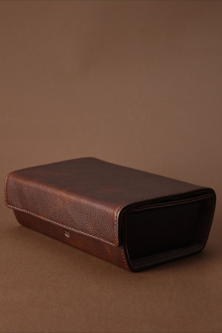 Multiple Sunglasses Case · Dark Brown by Capra Leather Functional Storage Cases, Functional Rectangular Storage Case, Classic Round Case For Daily Use, Brown Rectangular Travel Case, Functional Rectangular Case With Luggage Sleeve, Rectangular Bags With Protective Case For Everyday, Everyday Rectangular Bags With Protective Case, Rectangular Cases With Luggage Sleeve For Storage, Brown Rectangular Case For Daily Use