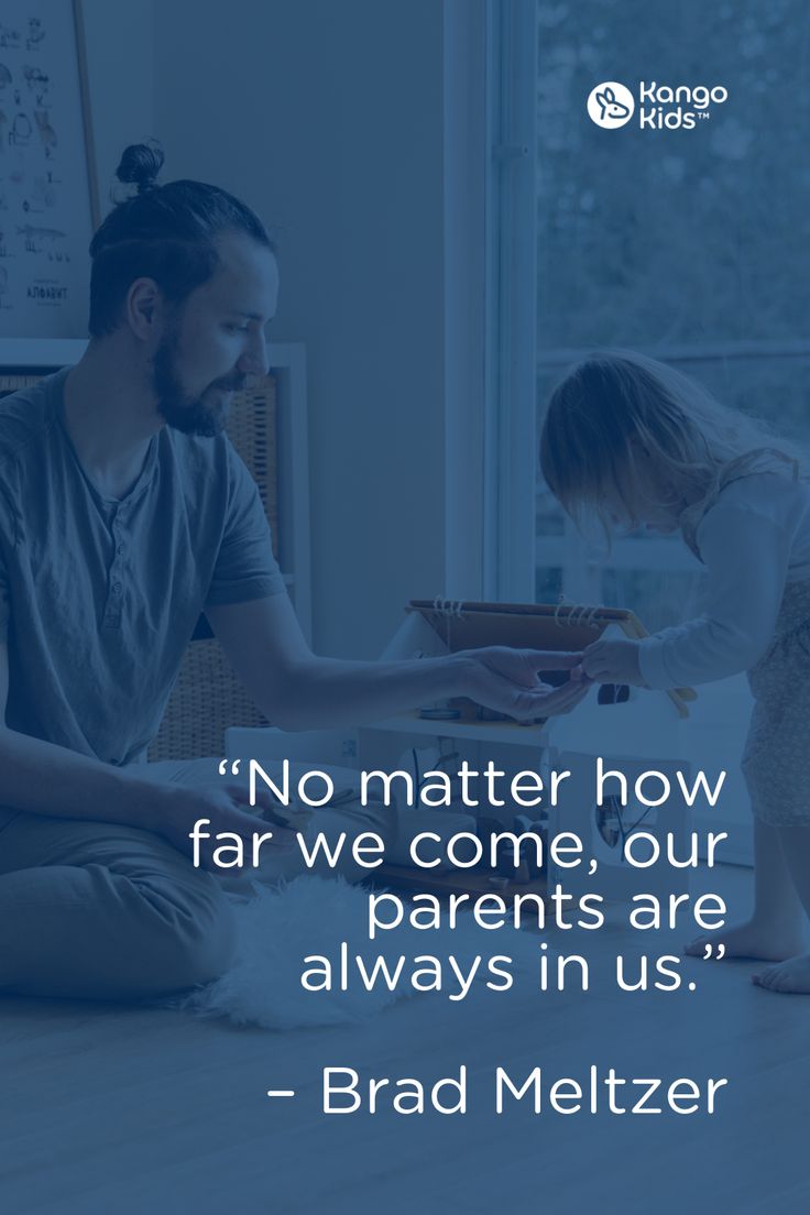 a father and daughter sitting on the floor with a quote about no matter how far we come, our parents are always in us