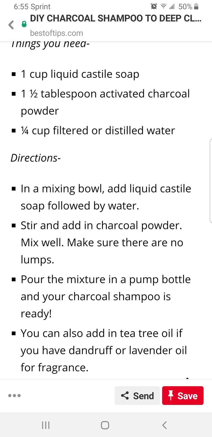 Shampoo Bar Recipe For Black Hair, Diy Shampoo With Castile Soap, Charcoal Shampoo Diy, Diy Shampoo No Castile Soap, Diy Dry Shampoo Arrowroot Powder, Charcoal Hair, Liquid Body Wash, Active Charcoal, Natural Skin Care Ingredients