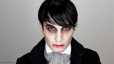 Mens Vampire Makeup, Dracula Makeup, Mens Halloween Makeup, Maquillage Halloween Simple, Vampire Makeup Halloween, Halloweenský Makeup, Drag Make-up, Vampire Makeup, Halloween Men