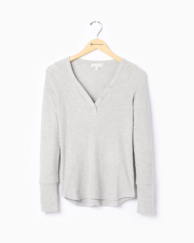 A cozy essential! This so soft and stretchy pajama top features texture-rich ribbing, a banded bottom and a flattering, relaxed fit. | Textured Essentials Top for Women in Sage Leaf, Size XS by PJ Salvage from Wantable Comfy Soft Knit Cotton Tops, Comfy Cotton Soft Knit Tops, Comfy Soft Knit Tops With Relaxed Fit, Relaxed Cozy Fit Tops For Loungewear, Cozy Soft Texture Tops For Everyday, Cozy Soft Texture Tops For Everyday Wear, Cozy Everyday Tops, Cozy Tops With Soft Texture For Everyday, Comfortable Soft Knit Tops For Loungewear