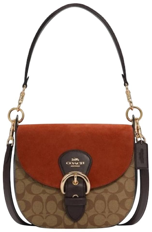 Coach Vintage Handbags, Orange Coat, Brown Pumps, Brown Leather Shoulder Bag, Coach Crossbody, Coach Shoulder Bag, Black Leather Handbags, Navy Leather, Vintage Handbags