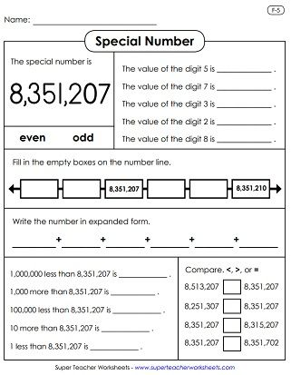 the worksheet for rounding numbers in order to be used as a printable