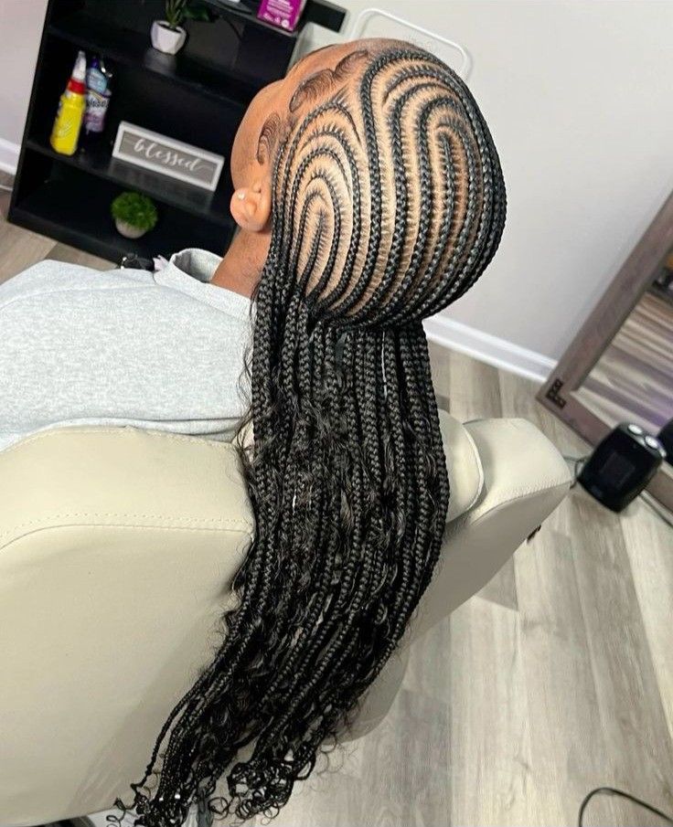 Curvy Cornrows, Queens Hairstyles, Basic Braids, Alicia Keys Braids, Bday Hair, Hair Braid Designs, Vacation Hair, Quick Braids, Braided Hairstyles For Black Women Cornrows