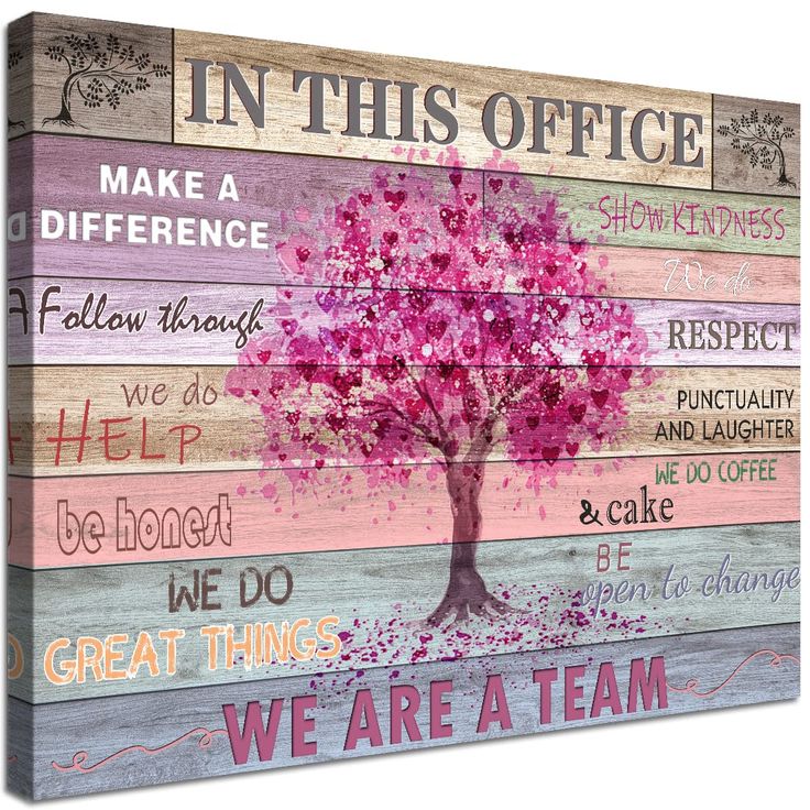 PRICES MAY VARY. 💕 In This Office Wall Art: This POP blush pink office wall art with wood grain is made of high quality canvas print, solid wood frame. 💛 Stractched and Framed Wall Art: Measures 12" wide by 16" tall, 0.8" thickness. Suitable to be hung home bedroom, study room, school classroom, office room or any other workplace. 💕 Our Office Wall Decor for Women will bring you more inspire to your workplace. Also, it can motivate and encouragement yourself, workmate, staff, leadership or fr Women Motivational Quotes, Wall Art For Office, Tree Pictures, Art For Office, Home Workspace, Workspace Desk, Desk Decorations, Pink Office, Pink Tree