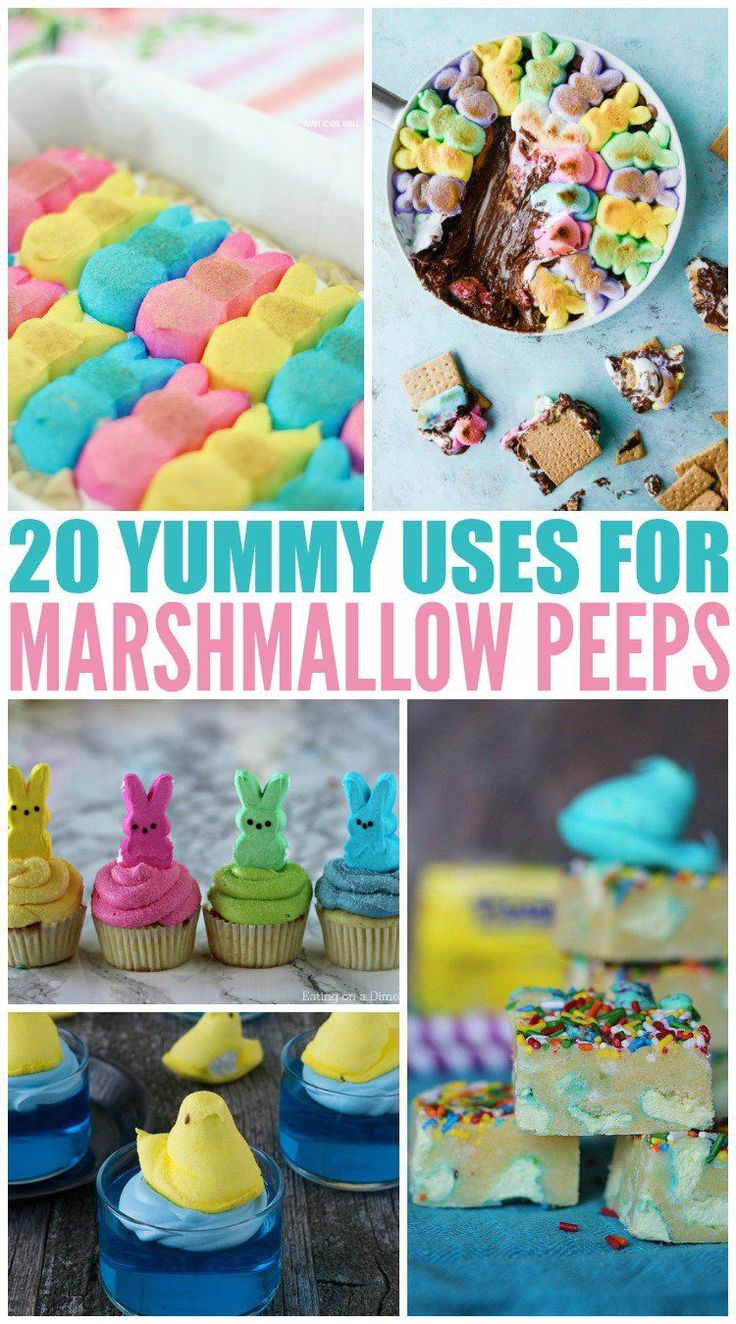 20 yummy uses for marshmallow peeps