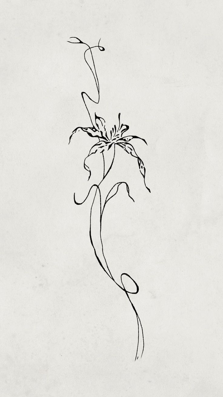 Different Spine Tattoos, Interesting Small Tattoos, Flower Of Love Tattoo, Line Work Tattoo Forearm, Honeysuckle Back Tattoo, Dotted Flower Tattoo, Tattoos With Words And Designs, Low Arm Tattoo, Tattoo Placement Template