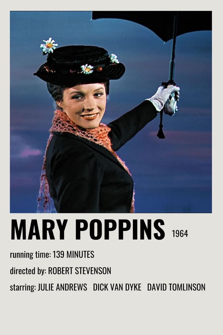 mary poppins running time - 19 minutes directed by robert stevens