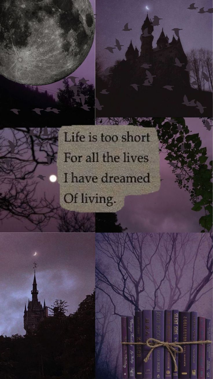 a collage of photos with the words life is too short for all the lives i have dreaming