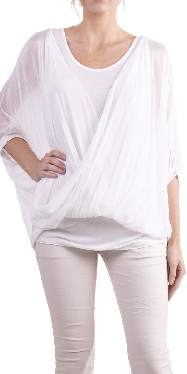 Summer Layering Wrap Tops, Summer Wrap Tops For Layering, Versatile Stretch Blouse For Layering, Spring Sheer Stretch Blouse, Sheer Stretch Blouse For Spring, Spring Stretch Sheer Blouse, Spring Drapey Blouse, Airy Summer Top For Layering, Airy Top For Summer Layering