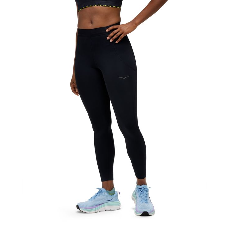 Designed for distraction-free runs  the women's HOKA Novafly Run tights deliver a fast  locked-in feel. This go-to silhouette is engineered from supersoft knit fabric and features plenty of pockets. Breathable Functional Leggings For Running, Micro-elastic Sporty Tights For Running, Micro-elastic Running Tights, Functional Micro-elastic Leggings For Jogging, Breathable Athleisure Tights For Running, Breathable Running Tights, Functional Compression Leggings For Running, Functional Moisture-wicking Running Tights, Functional Moisture-wicking Tights For Running