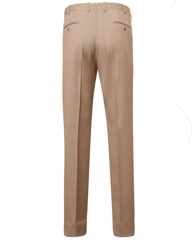 Brioni Rope Plain Wool Blend Tigullio Dress Pant Flat front pant Zip fly Two button and hook closure Belt loops Side waist pockets Coin pocket Single button back welt pocket Measurements based on a size IT 54: Inseam: 32” Rise: 11” Hem opening: 8” Cupro lining 100% wool Made in Italy Evening Jumpsuit, Flat Front Pants, Women Men Shoes, Casual Blazer, Dress Pant, Dress Trousers, Vest Dress, Handbag Accessories, Welt Pocket