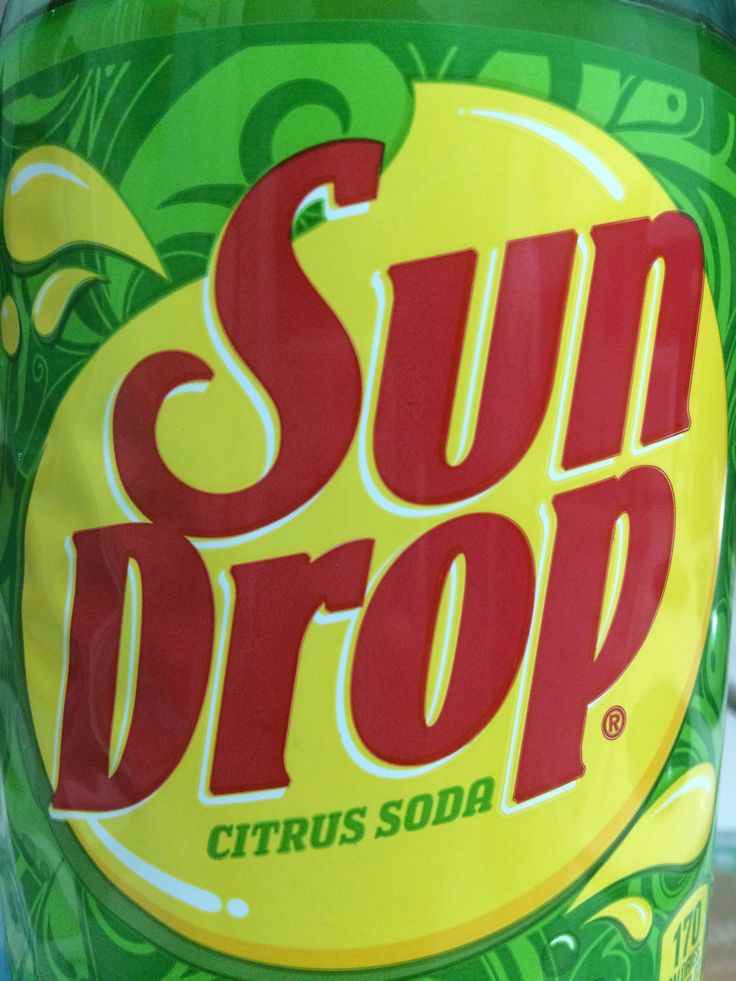 an unopened can of sun drop citrus soda