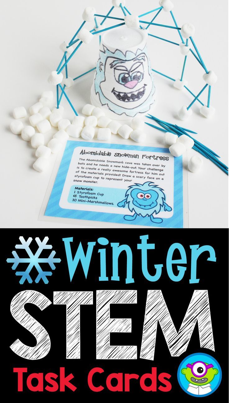 Winter Stem Activities For Kids, Stem Task Cards, Stem Winter, Christmas Stem Activities, Winter Stem Activities, Winter Stem, Kids Stem Activities, Holiday Stem, Freetime Activities