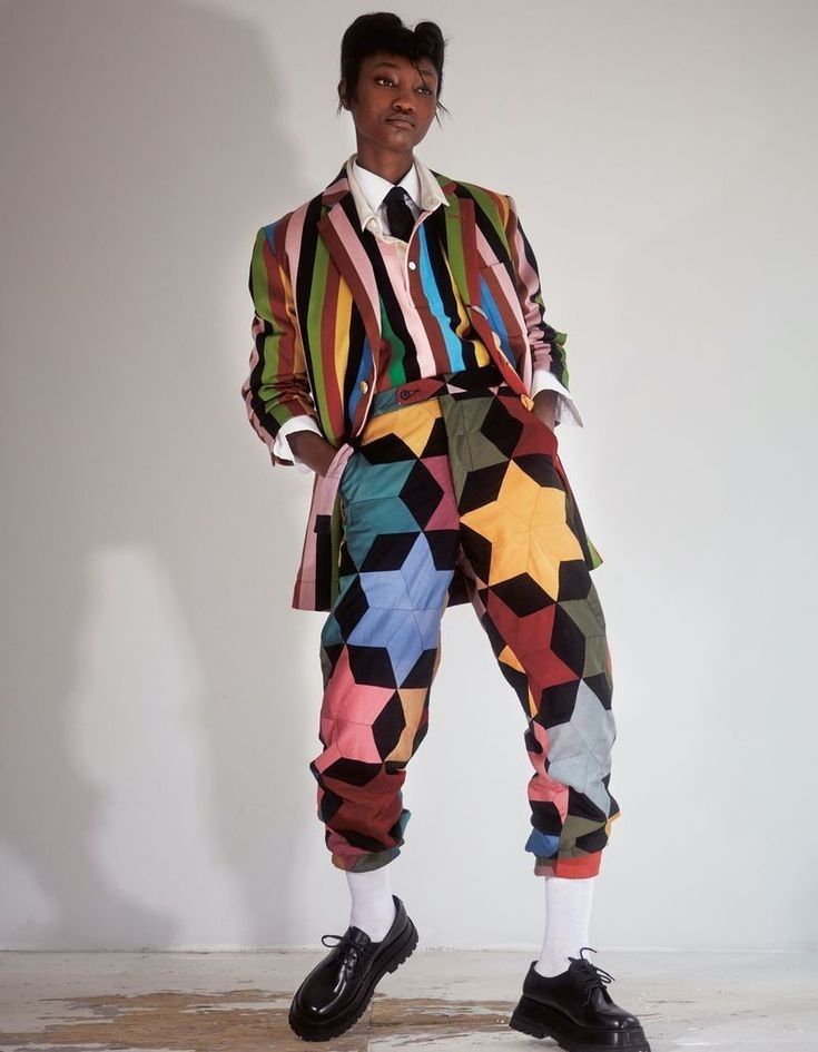 Clowncore Fashion Men, Jjba Fashion Inspiration, Weird Outfits Men, Jjba Fashion, Clowncore Fashion, Jjba Oc, Weird Outfits, 90's Punk, Clown Aesthetic