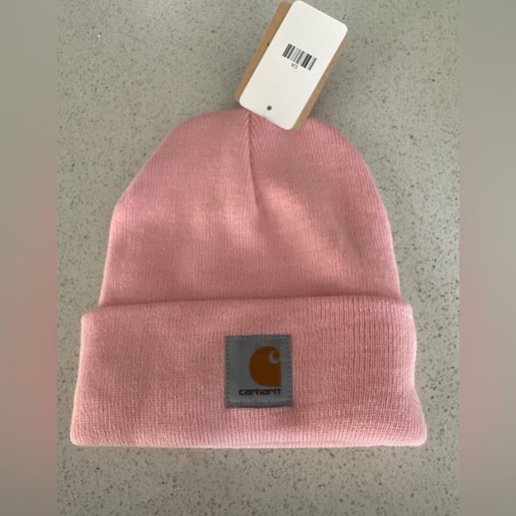 Carhartt Beanie Light Pink New With Tags Adult Size Pink Carhart Beanie, Carhartt Hat Women, Pink Carhartt Beanie, Carhart Beanie, Pink Carhartt, Rosa Outfit, Carhartt Hat, Carhartt Beanie, Carhartt Womens