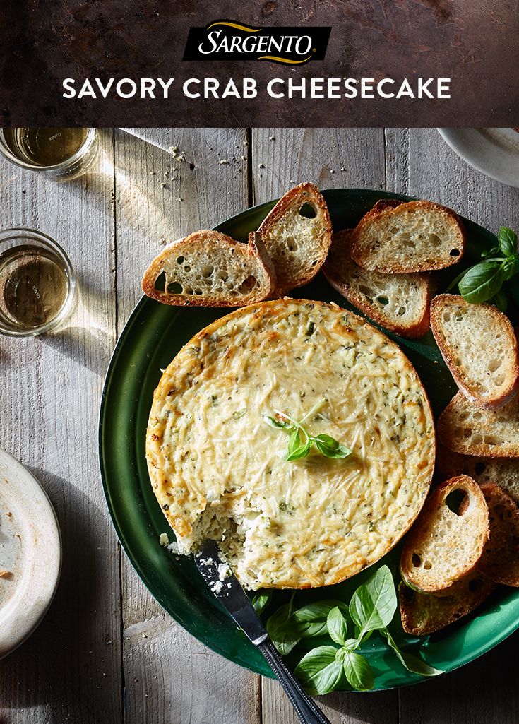 a green plate topped with bread and cheese