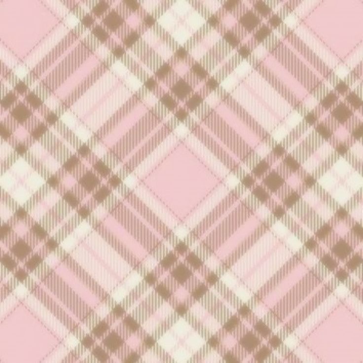 a pink and brown plaid pattern