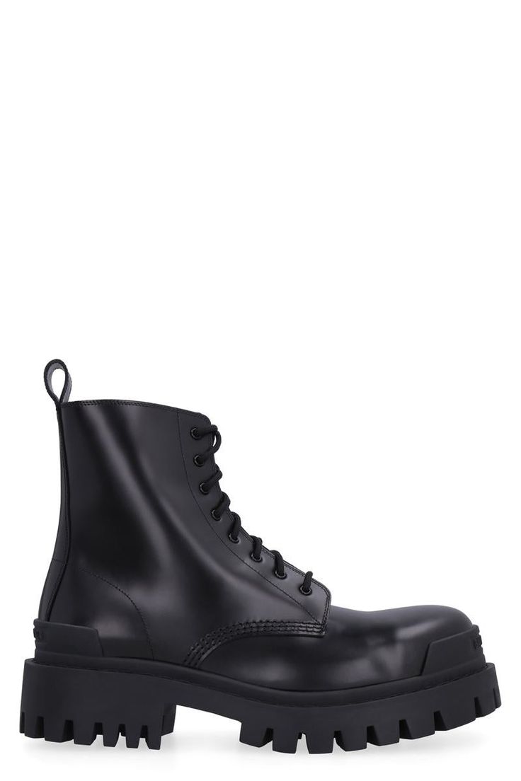 Shop or share your style of the product on ModeSens! Strike leather combat bootsFront lace-up fasteningRound toelineLug sole100% Calf, 100% RubberGender: WomenMaterial: CALFColor: blackMade in: ITProduct ID: 590974WA960_1000*Import tax/duty will be calculated at checkout (If applicable) Balenciaga Strike Boots, Balenciaga Boots, Leather Combat Boots, Balenciaga Shoes, Toe Designs, Lug Sole, Dr. Martens Boots, Casual Bags, Lanvin