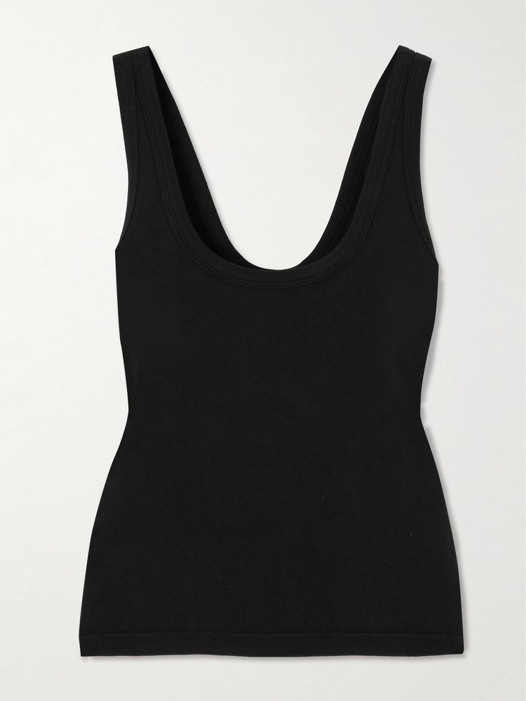 Alo Yoga's tank is made from the label's 'Seamless' cotton-blend fabric which is designed to offer light to medium support. It's cut for a slim fit and is detailed with the label's logo on the back. Team it with cycling shorts or leggings. Seamless Alo Yoga Tops, Alo Yoga Stretch Seamless Top, Alo Yoga Seamless Stretch Tank Top, Summer Gym Tops By Alo Yoga, Alo Yoga Summer Gym Tops, Alo Yoga Fitted Everyday Tops, Alo Yoga Sleeveless Summer Tank Top, Alo Yoga Fitted Tops For Everyday, Alo Yoga Sleeveless Tank Top For Summer